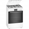 BOSCH HXR39IG20 - Cuisiniere mixte - 3 foyers gaz et 1 électrique - Four multifonction full ecoclean - 66 L - A - L 60 cm - B…