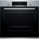 Four multifonction pyrolyse Encastrable BOSCH - HRA574BS0 - Vol: 71l - 8 modes de cuisson - H:59,5cm/L:59,4cm/P:54,8cm - Inox