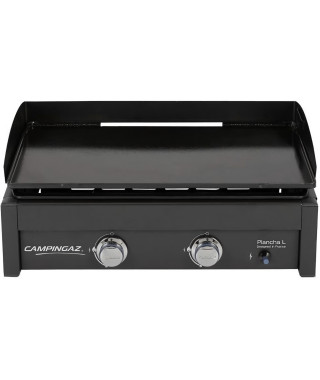 Plancha a gaz a poser CAMPINGAZ - L2 - 2 brûleurs - Plaque en acier émaillé - Surface de cuisson : 66 x 42 cm