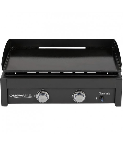 Plancha a gaz a poser CAMPINGAZ - L2 - 2 brûleurs - Plaque en acier émaillé - Surface de cuisson : 66 x 42 cm