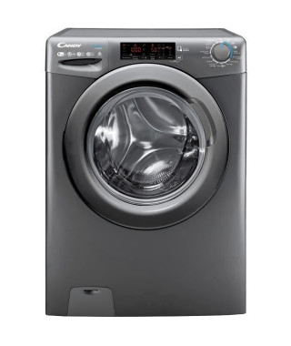Lave-linge séchant CANDY CSWS496TWMRRE-47 - 9 / 6 kg - Induction - 1400 trs/min - Vapeur - connecté - Classe A - Anthracite