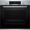 Four multifonction Ecoclean Encastrable BOSCH - RA534BS0 - Volume: 71l - 8 modes de cuisson - H:59,5cm/L:59,4cm/P:54,8cm - Inox