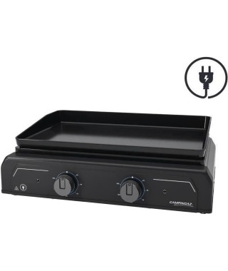 Plancha éléctrique a poser - CAMPINGAZ ELECTRIC 2 XD - 3500W - Fonte émaillée - 2 témoins de chauffe LED
