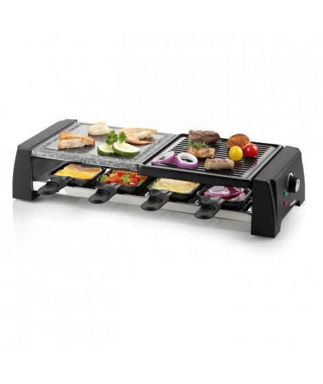 Raclette - Grill - Pierre a cuire DOMO - 8 personnes DO9190G