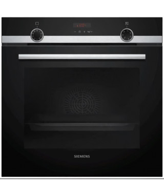 SIEMENS HB573ABR0-Four électrique mulfifonction-Air pulsé-71 L-Pyrolyse-A-Inox