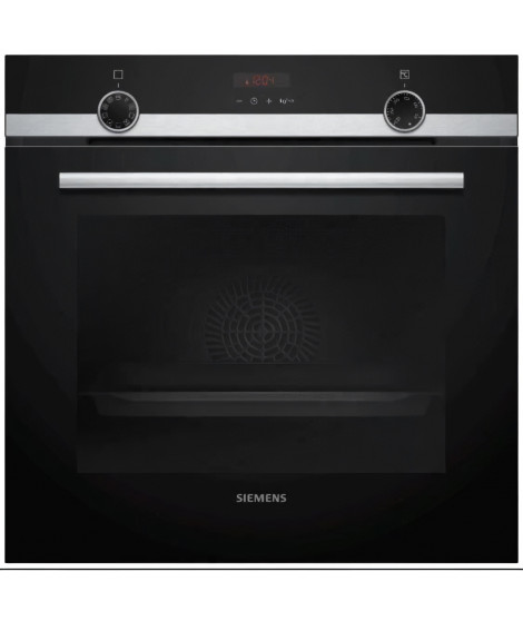 SIEMENS HB573ABR0-Four électrique mulfifonction-Air pulsé-71 L-Pyrolyse-A-Inox