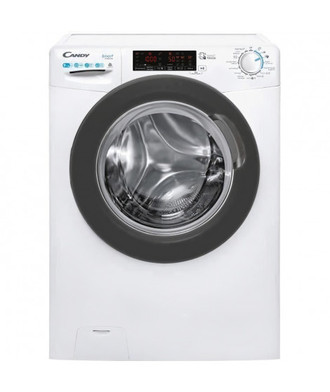 Lave-linge séchant CANDY CSWS496TWMRE-47 - 9 / 6 kg - Induction - Vapeur - 1400 trs/min - Classe A - connecté - Blanc