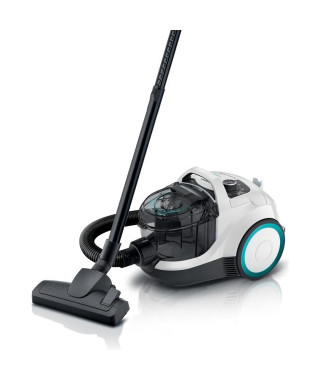 BOSCH GX21 - Aspirateur traîneau sans sac - ProHygiene - 550W - 78 dB - Filtre UltraAllergie - 10m - 2L - Blanc