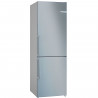 Bosch KGN36VLDT Série 4 Réfrigérateur combiné pose-libre - 321 L - 186 x 60 (H x L) - Inox