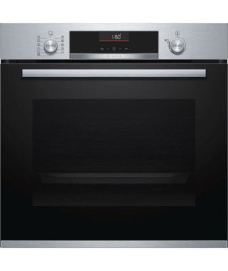 Four électrique encastrable - 71 L - Air pulsé - Nettoyage eco clean - 7 modes de cuisson - BOSCH HBA5560S0 - Inox