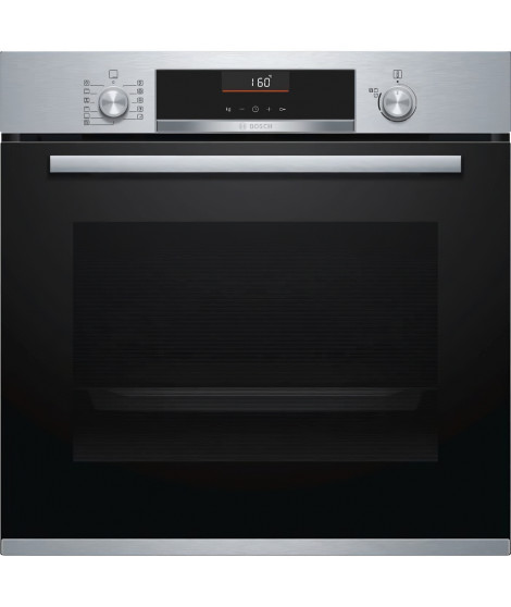Four électrique encastrable - 71 L - Air pulsé - Nettoyage eco clean - 7 modes de cuisson - BOSCH HBA5560S0 - Inox