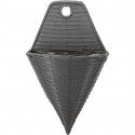 Fixation Murale - Faux rotin - Ardoise - 35cm - SMART GARDEN