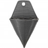 Fixation Murale - Faux rotin - Ardoise - 35cm - SMART GARDEN