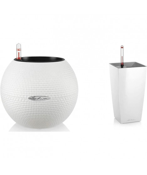 LECHUZA Jardiniere PURO Color 50 ALL-IN-ONE diametre 49 cm blanc 446115
