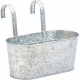 Jardiniere suspendue - Acier galvanisé - 30 cm - SMART GARDEN