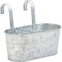 Jardiniere suspendue - Acier galvanisé - 30 cm - SMART GARDEN