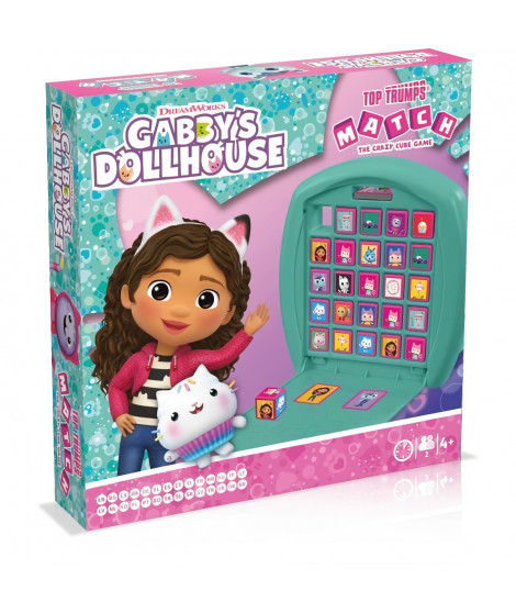 Match Gabby et la maison magique - Jeu de société - WINNING MOVES - Jeu d'observation et de tactique