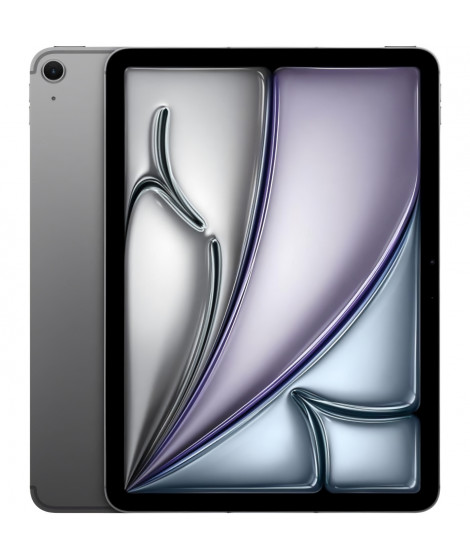 Apple - iPad Air (2024) - 11 - WiFi + Cellulaire - 128 Go - Gris sidéral