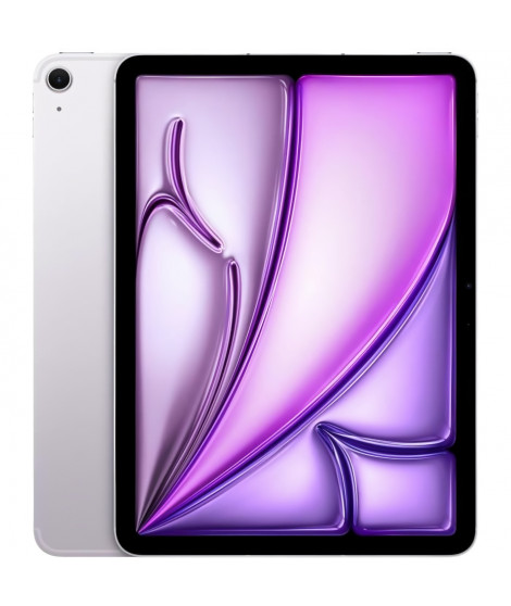 Apple - iPad Air (2024) - 11 - WiFi + Cellulaire - 256 Go - Mauve