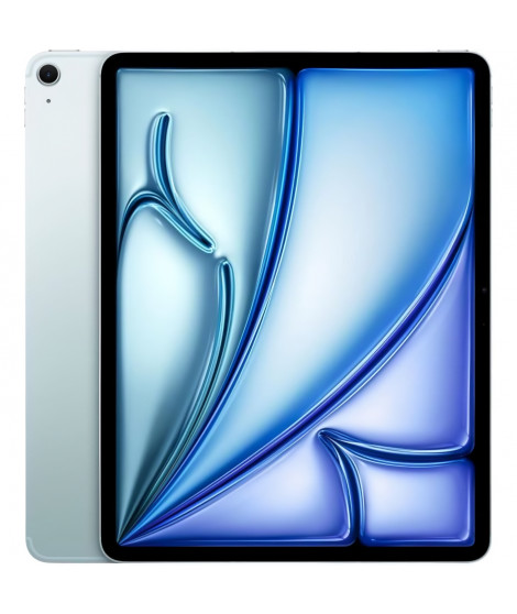 Apple - iPad Air (2024) - 13 - WiFi + Cellulaire - 128 Go - Bleu