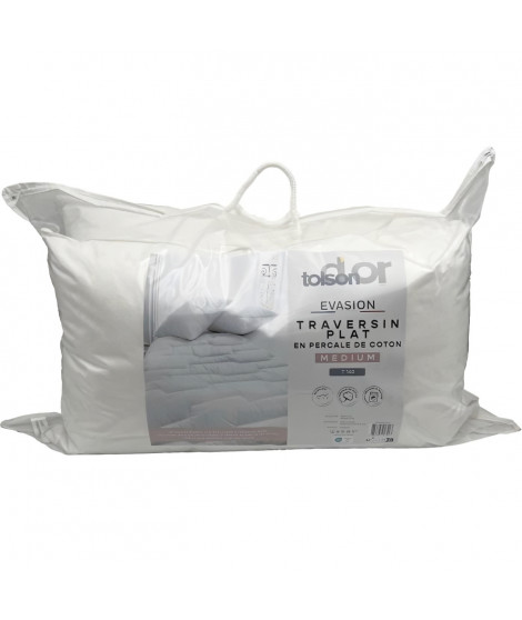 TOISON D'OR - Oreiller - Evasion - Confort médium - 50x70 cm - Blanc