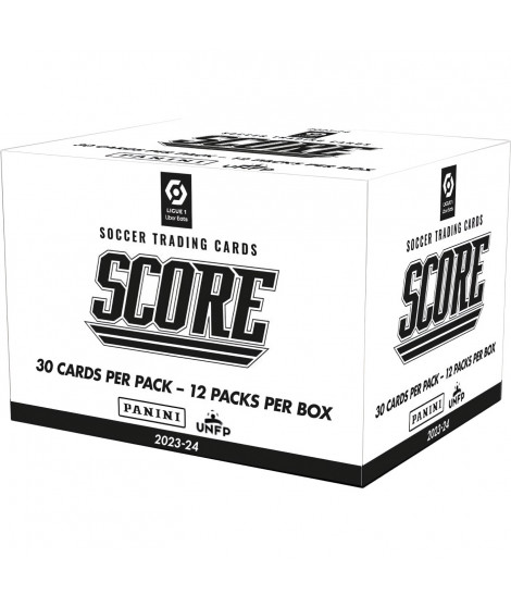 Stickers - PANINI - CARTES SC SCORE TC LIGUE 1 2023/2024 - 12 pochettes de 30 cartes