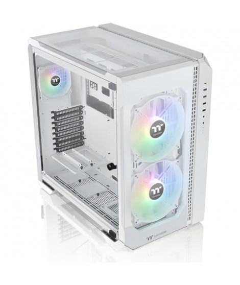Boîtier PC - THERMALTAKE - View 51 TG ARGB - Boitier sans alimentation - Grand tour - Format E-ATX - Blanc ( CA-1Q6-00M6WN-00 )