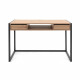 Bureau Denver - Panneaux de particules - Décor chene artisan, anthracite - 120 x 75 x 60 cm