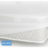 Protege-matelas - 160 x 200 cm x 25 xm - 100% Coton - 170 G/M2 - LOVELY HOME