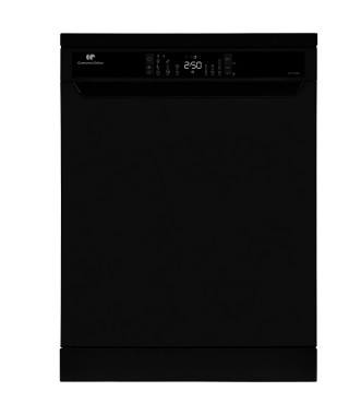 Lave-vaisselle pose libre CONTINENTAL EDISON - 15 couverts - Largeur 59,8 cm - Classe D - moteur induction - 39 dB - Noir