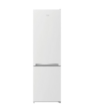 Réfrigérateur pose-libre combiné - BEKO - RCSA300K40WN - Classe E - 291 L (204+87) - 181,3 x 54 x 57,4 cm - Blanc