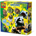 Dinosaures 2 en 1 - Moulage et peinture et scratch - Loisirs créatifs - SES CREATIVE - Mouler, peindre et scratcher des dinos…