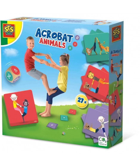 Animaux acrobates - Jeu d'adresse - SES CREATIVE - Activité hilarante pour le jeu en plein air.