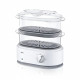 Cuiseur vapeur BRAUN Identity Collection FS5100WH - Blanc - 850W - 3.1L - Turbo vapeur - Cuiseur a oeufs