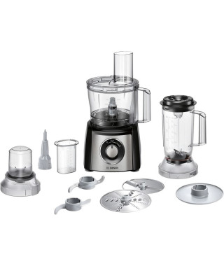 Robot multifonction BOSCH MULTI TALENT MCM3501M - Noir et inox