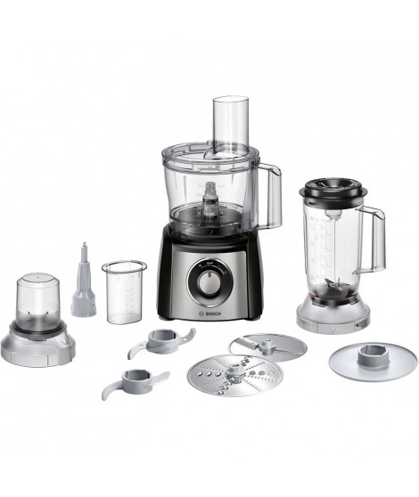 Robot multifonction BOSCH MULTI TALENT MCM3501M - Noir et inox