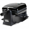 DOMO Gaufrier rotatif - DO9224W -  Rotatif a 180° - Revetement anti-adhésif - Poignée cool-touch - 2 personnes
