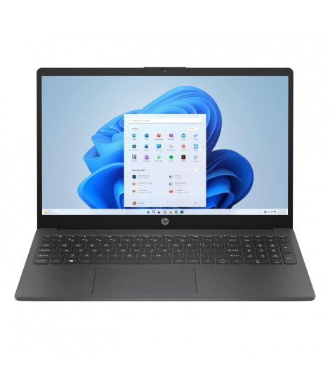 PC Portable HP 15-fd0064nf - 15,6 FHD - Core i3-N305 - RAM 8Go - Stockage 256Go SSD - Windows 11 - AZERTY