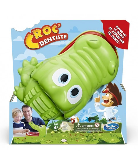 CROC' DENTISTE - Crocodile Dentiste - Jeu de societe pour enfants - Version francaise