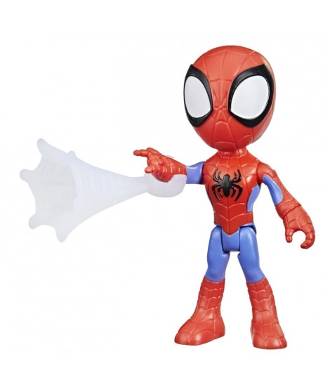 Marvel Spidey and His Amazing Friends - Figurine de héros Spidey de 10 cm - inclut 1 accessoire - pour enfants des 3 ans