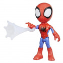 Marvel Spidey and His Amazing Friends - Figurine de héros Spidey de 10 cm - inclut 1 accessoire - pour enfants des 3 ans
