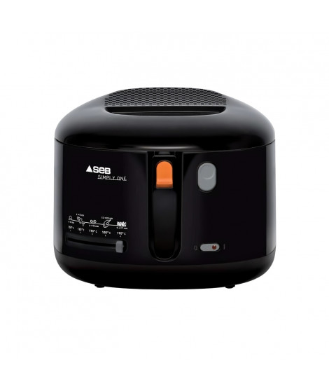 SEB Friteuse a huile, 1.2 kg de frites, Parois froides, Compacte, Hublot de contrôle, Simply One FF160800