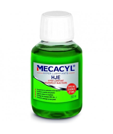 MECACYL HJE Hyper-Lubrifiant - spécial protection des injecteurs - Moteur Essence - 200ml