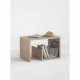 Table basse - Décor chene - L59 x H38 x P36 cm - Fabriqué en Allemagne