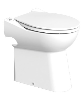 Cuvette WC a broyeur intégré SANICOMPACT 43 ECO + - SFA - C43STD