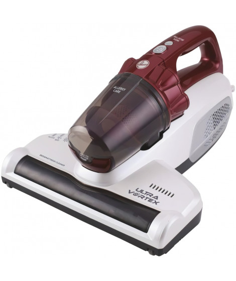 HOOVER MBC500 Aspirateur a main a UV spécial matelas  anti-allergene - 300 ml  Blanc bordeaux