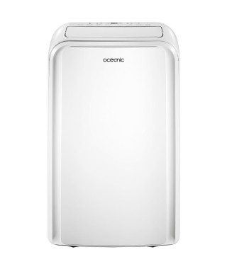 Climatiseur monobloc réversible mobile OCEANIC - 3530 W - 12000 BTU - Chaud/Froid - Programmable - Classe énergétique A