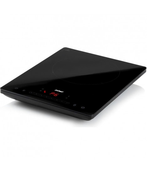 DOMO DO332IP - Plaque a induction 1 feu - 2000W - Touchscreen - Minuteur numérique 3h - 8 niveaux de puissance - 20cm