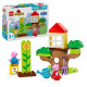 LEGO DUPLO 10431 Le Jardin et la Cabane dans l'Arbre de Peppa Pig - Jouet Créatif