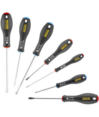 Jeu de 7 Tournevis - STANLEY FATMAX - 0-65-425 - Electricien + Mecanicien + Pozidriv